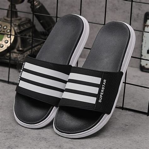 chinelo adidas superstar